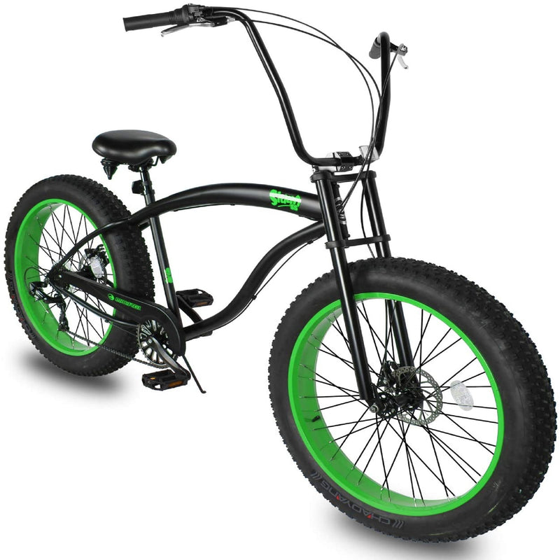 Bicycle Beach Cruiser Micargi Slugo SS Green Front