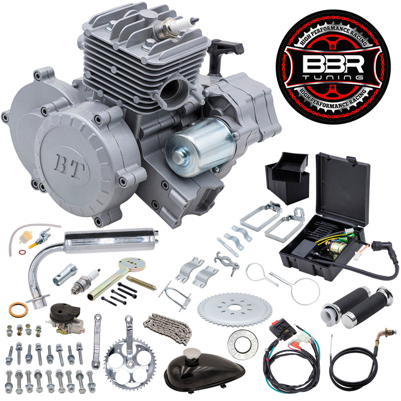 contactless electrical ignition for 8cc bicycle engine 66c 80cc 2-Stroke Electric Start/Pull Start Centrifugal Clutch Bicycle Engine Kit, Flying Horse Bullet Train