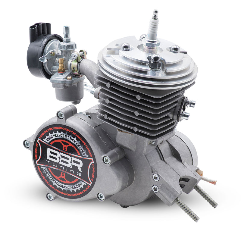 BBR Tuning Racing Series Stage 1 66/80cc 2-Stroke Engine Kit - Front Angled