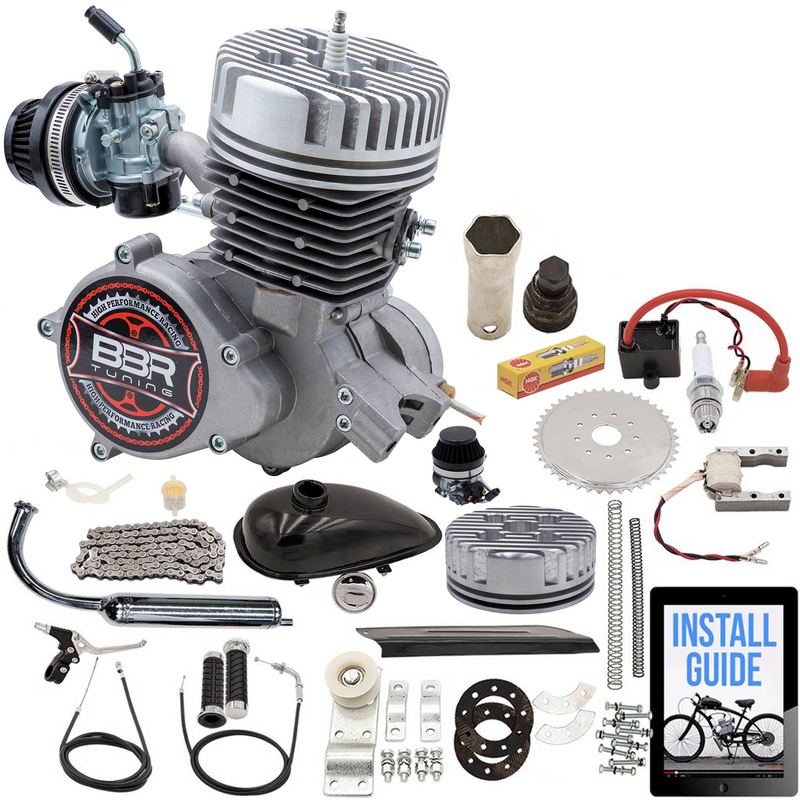 80cc Engine Kit Gas Motors For Bicycles Amazon BBR Tuning 66/80cc