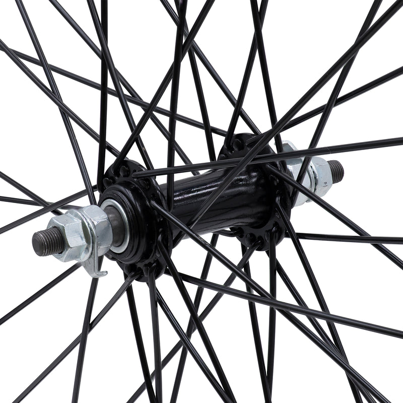 HD Wheels Front Black Non-Disc Brake Ready Spokes