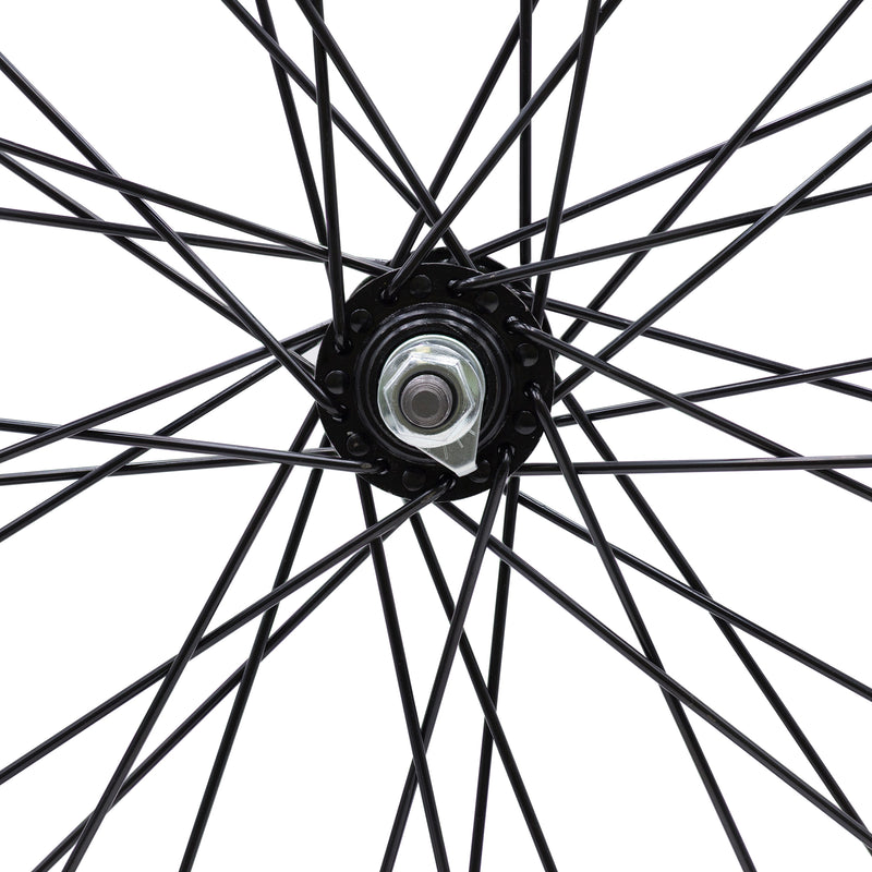 HD Wheels Front Black Non-Disc Brake Ready Hub2