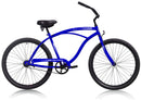 26 Inch Micargi Men's Touch Beach Cruiser black - side of bicycle