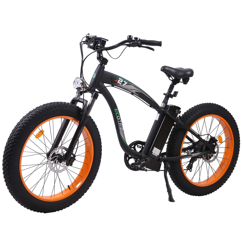 Ecotric 750W Hammer Fat Tire Electric Bike