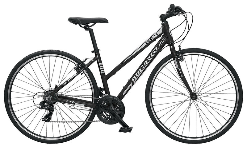 700c Micargi Cross 7.0 - black - side of bicycle