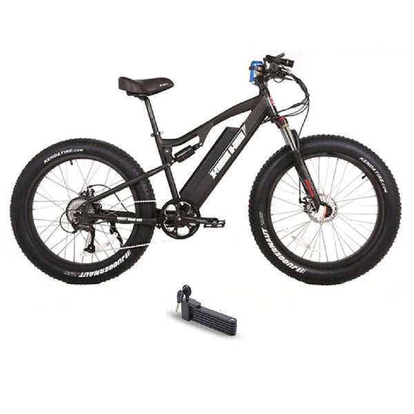 extreme electric bicycle Explorer Plus iQ Fat Tire Bike | Adventure E-Bike Includes a 7 Speed Shimano Tourney Gears X Treme E Bikes
