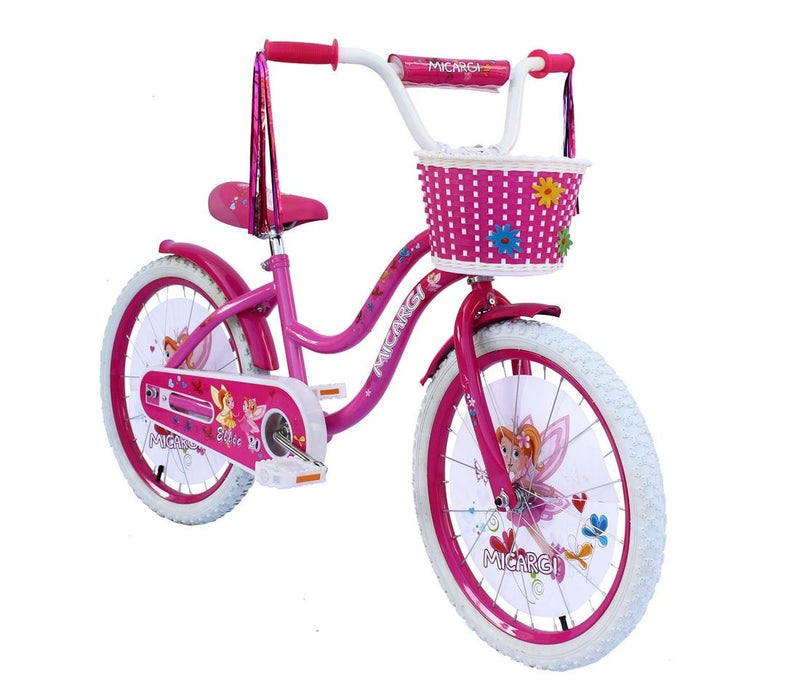 Kids Bicycle Micargi Ellie Hot Pink Side
