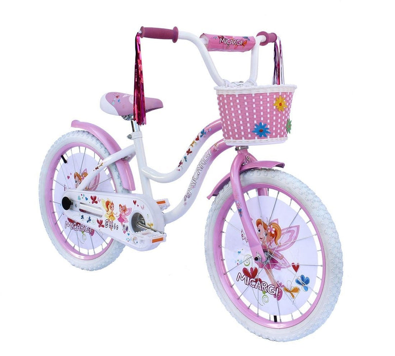 Kids Bicycle Micargi Ellie Pink Side