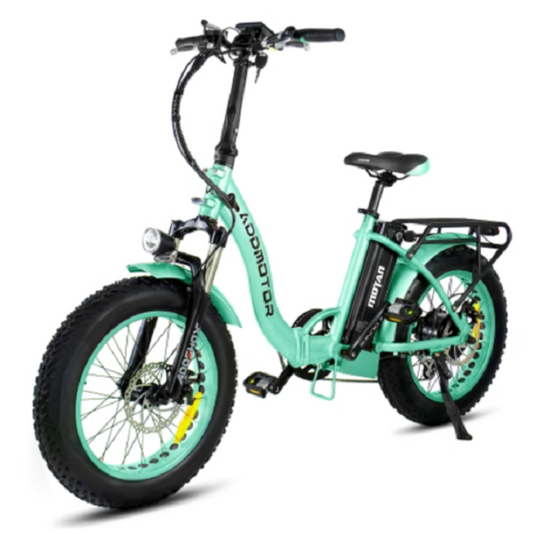 Electric Bike Addmotor M-140 P7 Cyan Left Front
