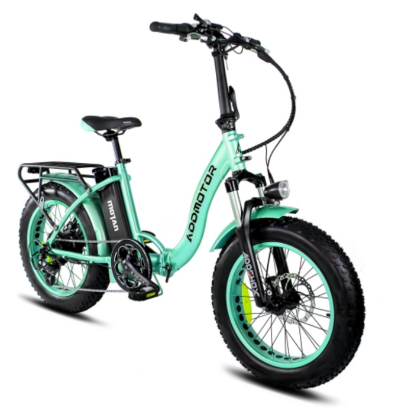 Electric Bike Addmotor M-140 P7 Cyan Right Front