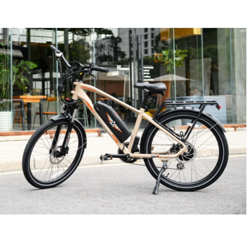 Electric Bike Addmotor E-53 Khaki Outside