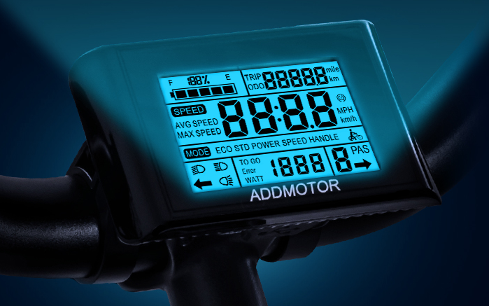 Electric Bike Addmotor E-53 Speedometer