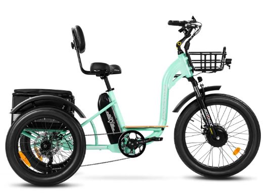 Electric Bike Addmotor Grandtan Cyan Right