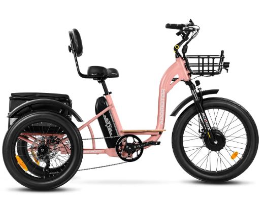 Electric Bike Addmotor Grandtan RoseGold Right