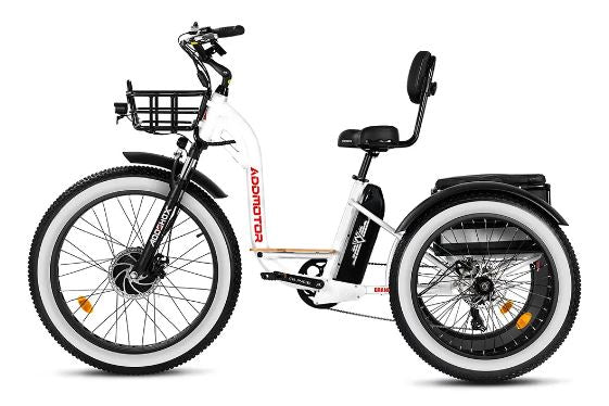 Electric Bike Addmotor M-340 Plus White Left