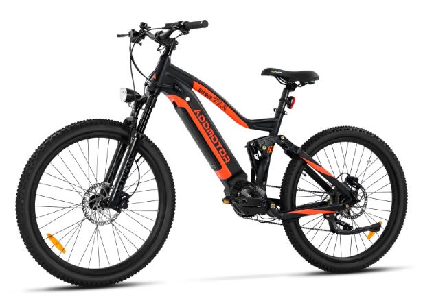 Electric Bike Addmotor H3 Orange Left Front