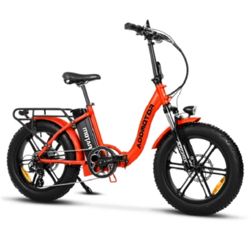 Electric Bike Addmotor M-140 R7 Orange Side