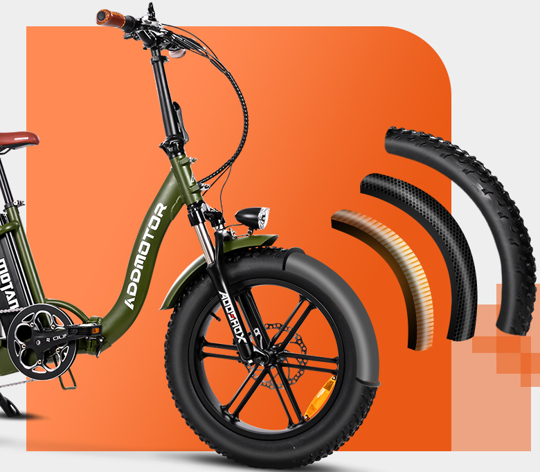 Electric Bike Addmotor M-140 R7 Tires
