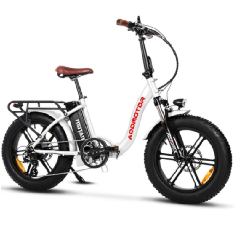 Electric Bike Addmotor M-140 R7 Orange Side