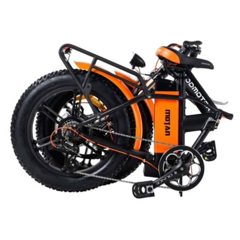 Electric Bike Addmotor M-150 R7 Orange Folded