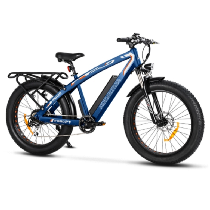 Electric Bike Addmotor M-560 P7 Blue Right Front