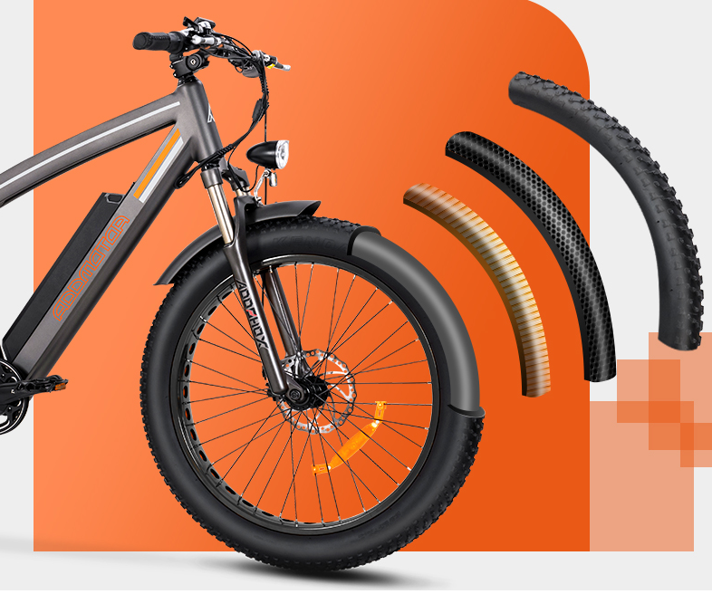 Electric Bike Addmotor M-560 P7 Tires