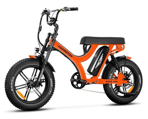 Electric Bike Addmotor M65X Orange Left Front