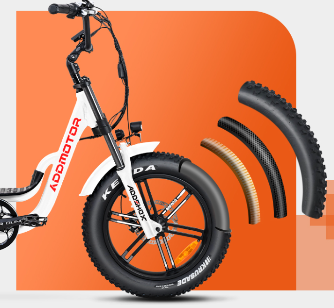 Electric Bike Addmotor M-66 R7 Tires