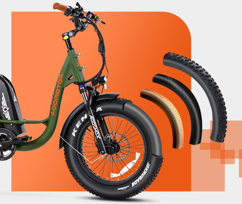 Electric Bike Addmotor M-81 Tires