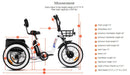 Electric Bike Addmotor Triketan Dimensions