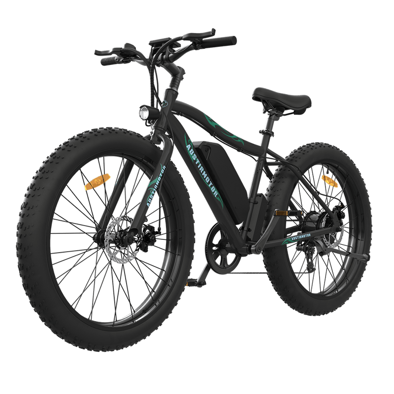 Electric Bike Aostirmotor S07-P Black Left Front