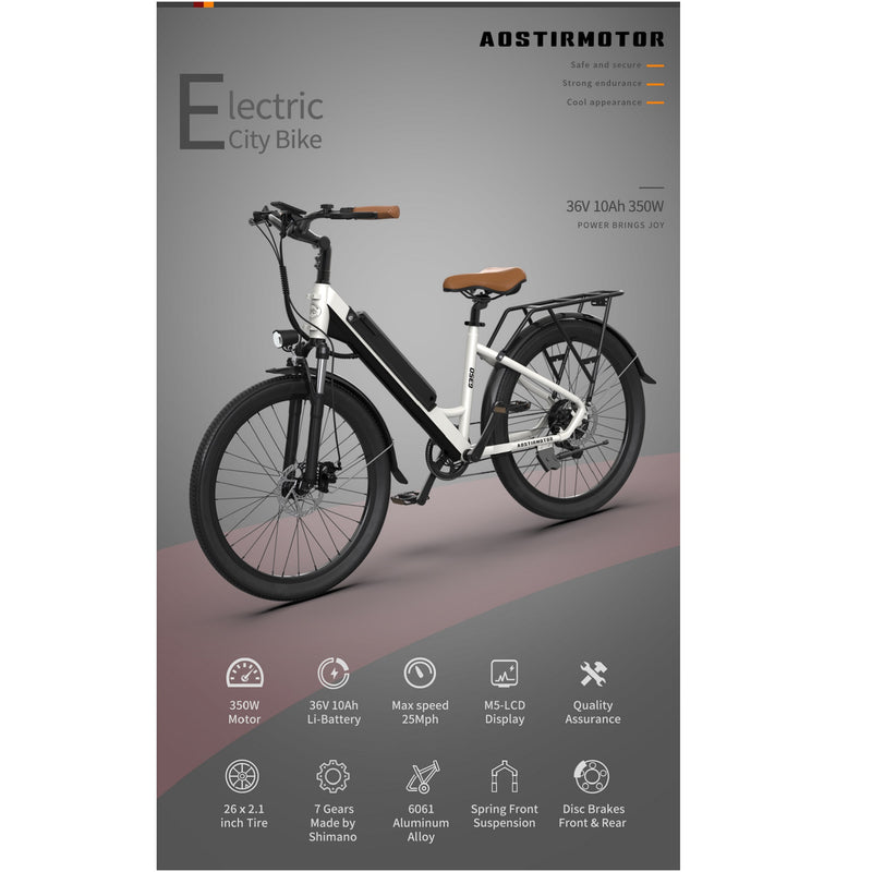 Electric Bike Aostirmotor S07-P Features