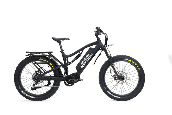 Bakcou Storm Jäger Full-Suspension Fat Tire Electric Bike