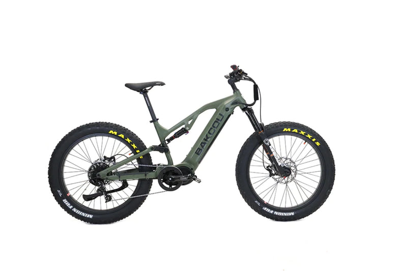 Electric Bike Bakcou Scout Green Side