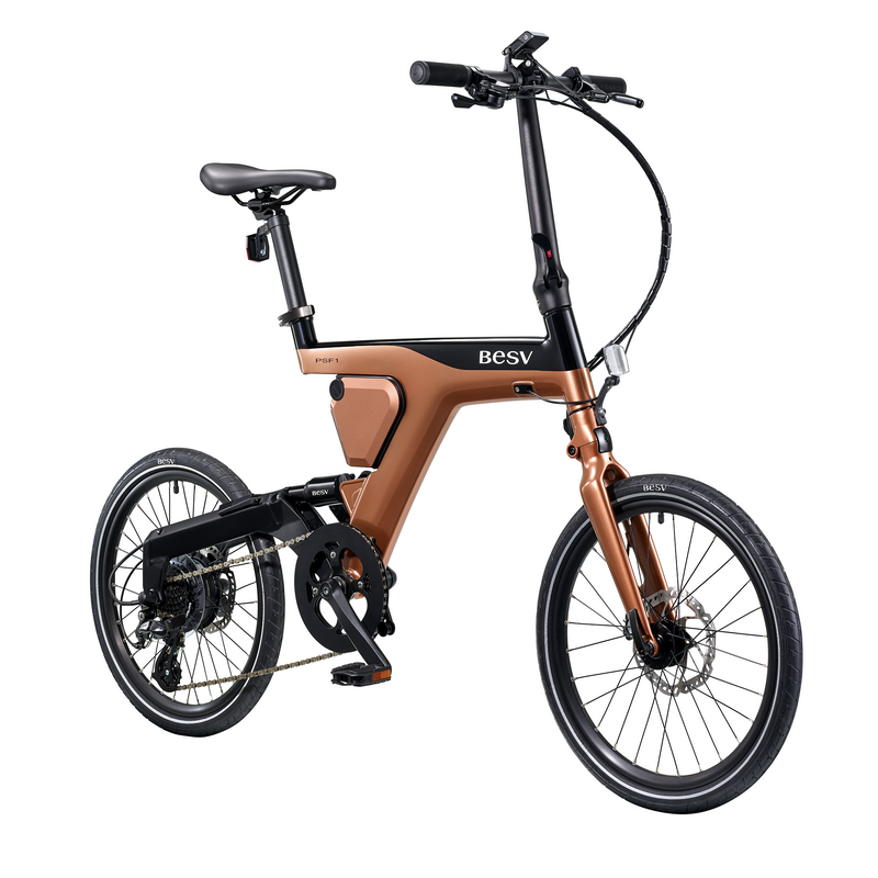 Electric Bike Besv PSF1 Gold Right Front