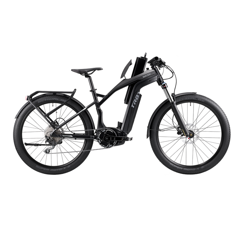 Electric Bike Besv TRB1 Urban Right With Battery Opening