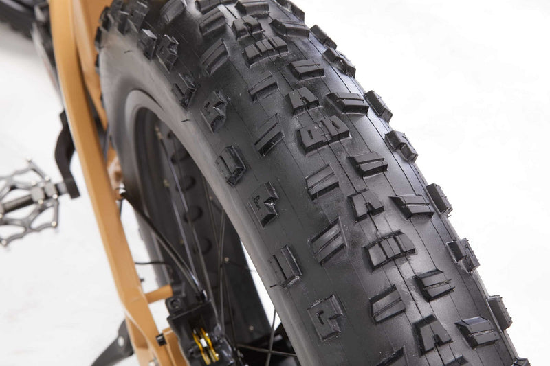 Electric Bike Bikonit MD 750 Tire Close Up