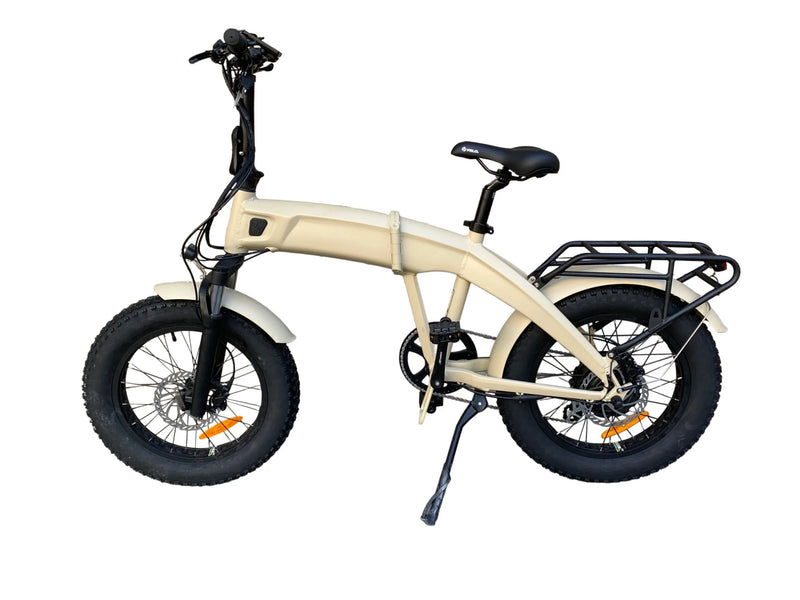 Electric Bike Coastal Cruiser 780 Folding Fat Tire Step Over Sand Left