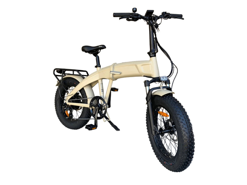 Electric Bike Coastal Cruiser 780 Folding Fat Tire Step Over Sand Right Front