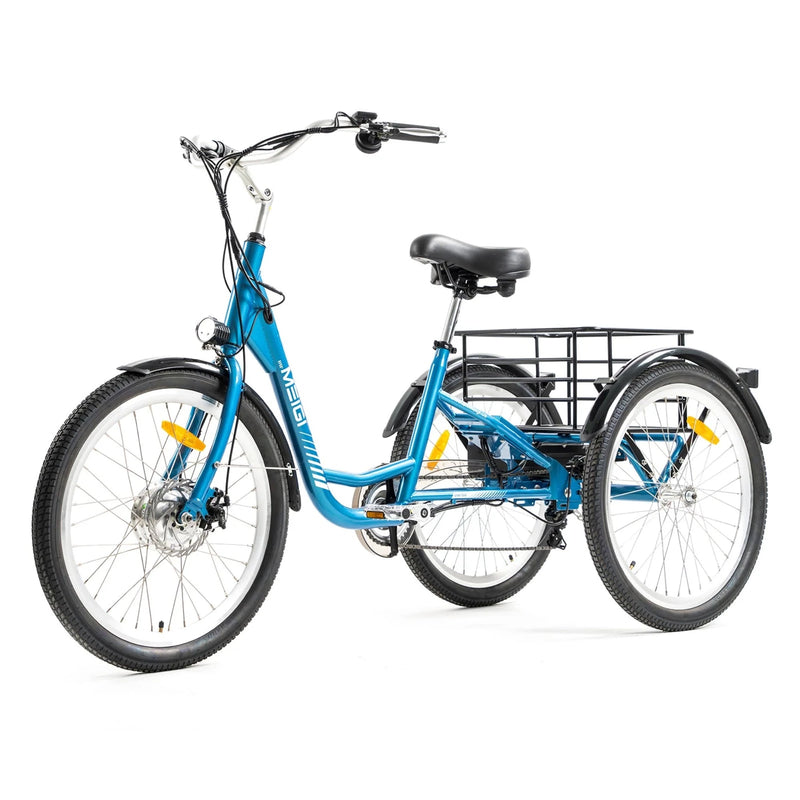 Electric Bike DWMeigi 708 Blue Left Front