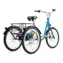Electric Bike DWMeigi 708 Blue Right Rear