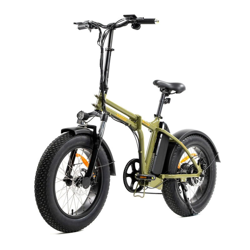 Electric Bike DWMeigi MG8710 Green Left Front