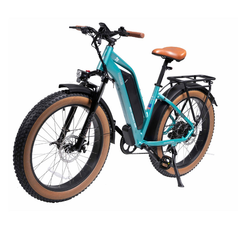 Electric Bike DWMeigi Artemis Green Left Front