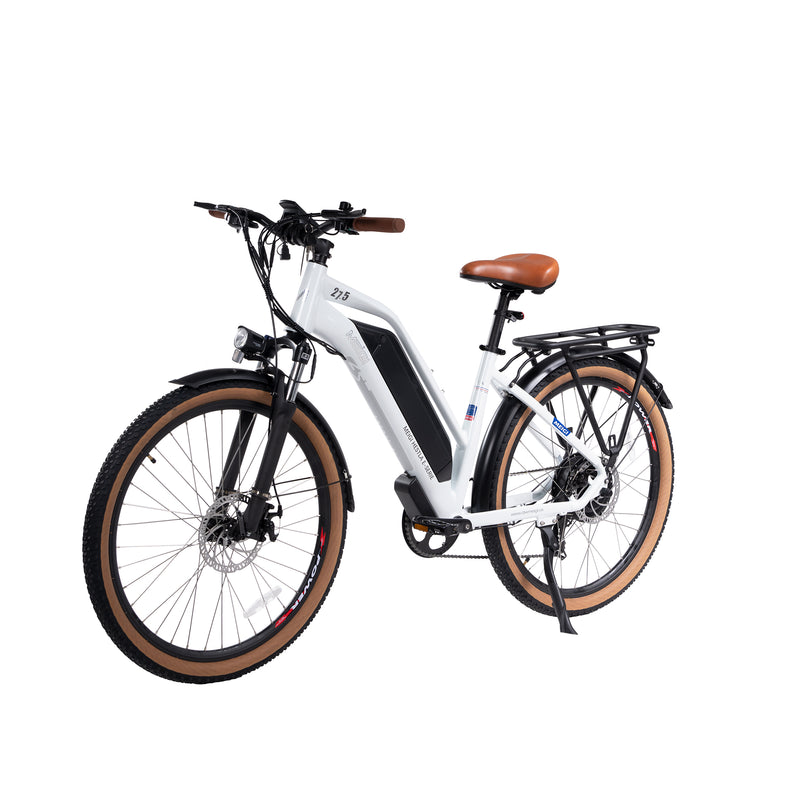 Electric Bike DWMeigi Hestia White Left Front