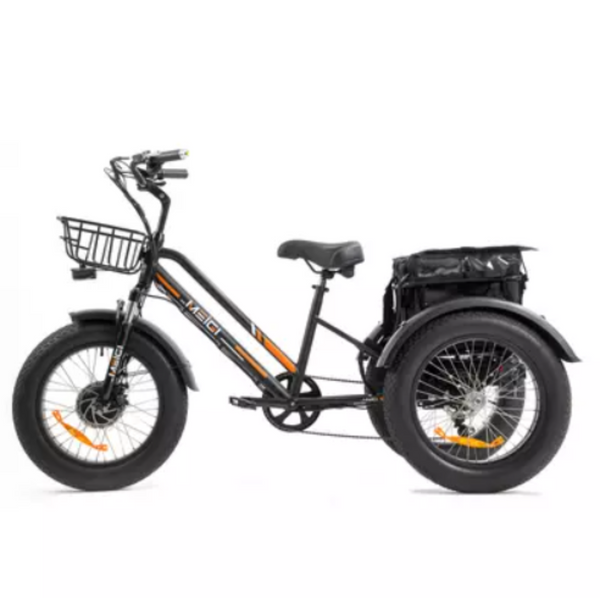 DWMeigi 750W MG1703 Fat Tire Trike Electric Bike