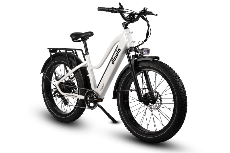 Electric Bike Dirwin Pioneer Step-Thru White Right Front