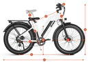 Electric Bike Dirwin Seeker Step Thru Dimensions
