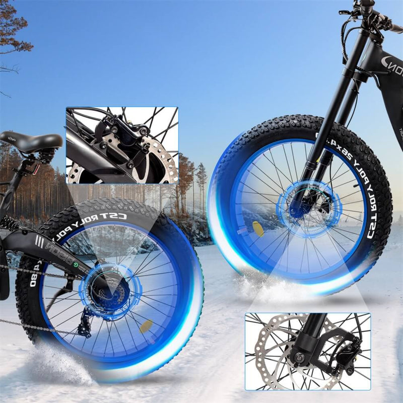 Electric Bike Ecotric Bison Brake