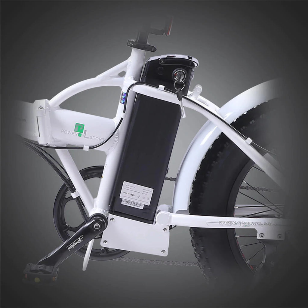 Ecotric 500W 20 Fat Portable and Folding Electric Bike