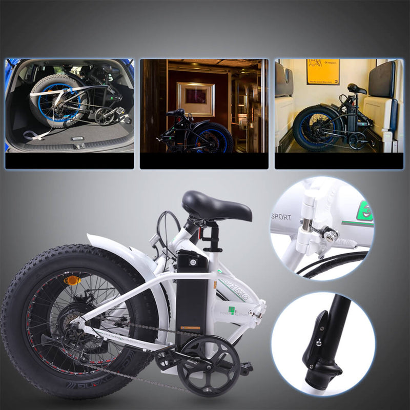 Electric Bike Ecotric Fat20 Folded